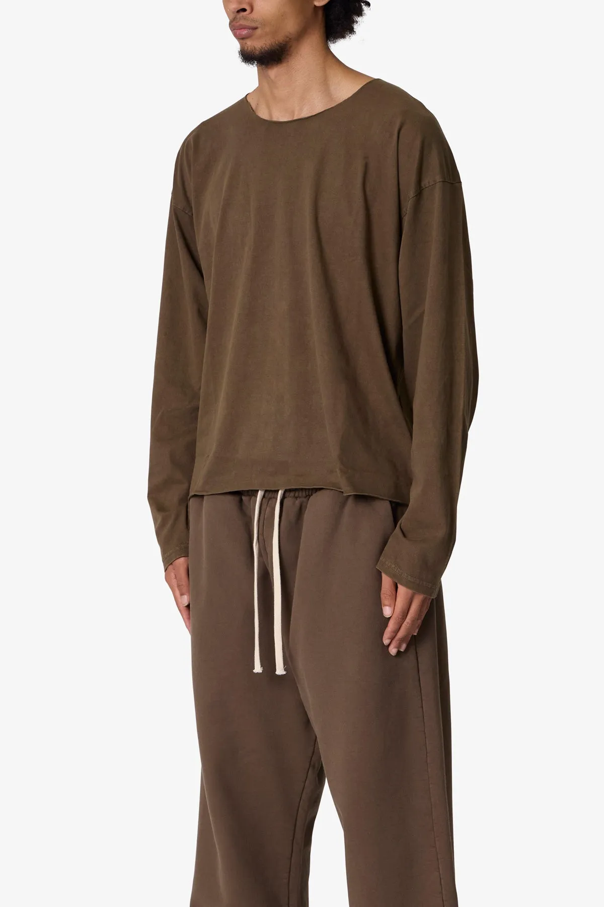 Long Sleeve Tee - Olive sold by MNML product image thumbnail 3