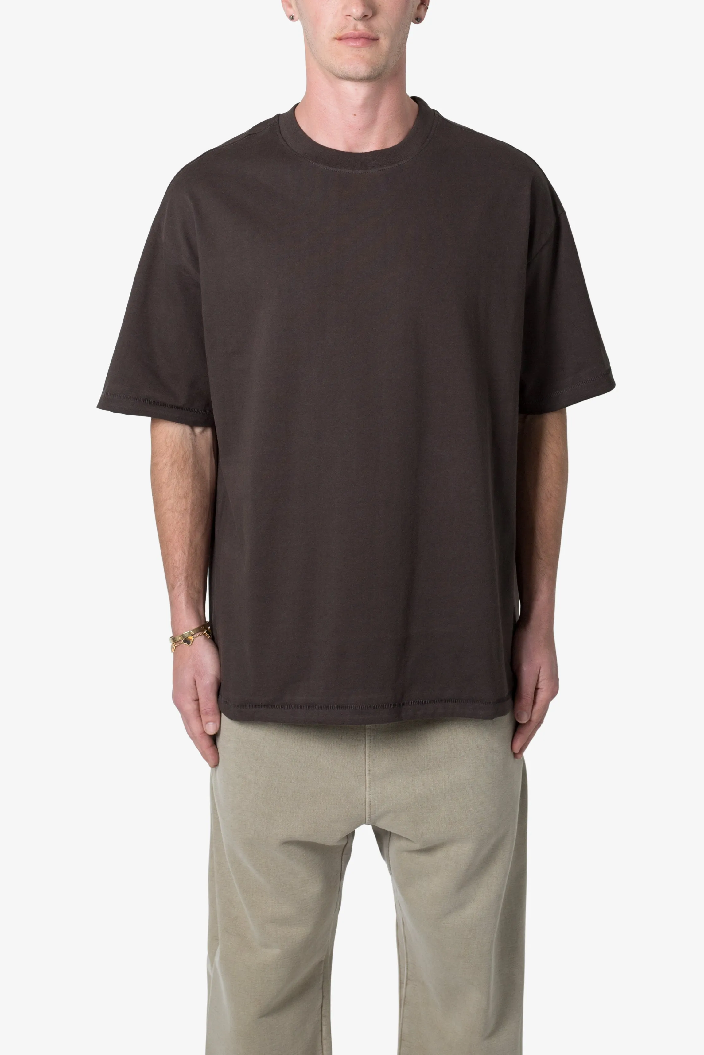 Heavy Every Day Tee 3 Pack - Chocolate sold by MNML product image thumbnail 3