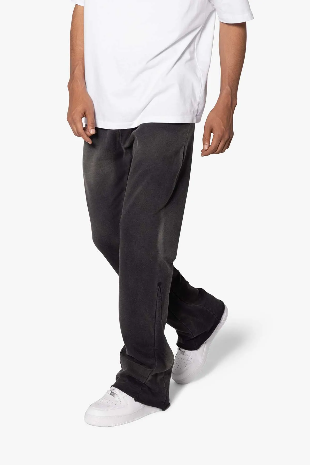 Faded Bootcut Sweatpants 2 Pack - Washed Black/Washed Mauve sold by MNML product image thumbnail 4
