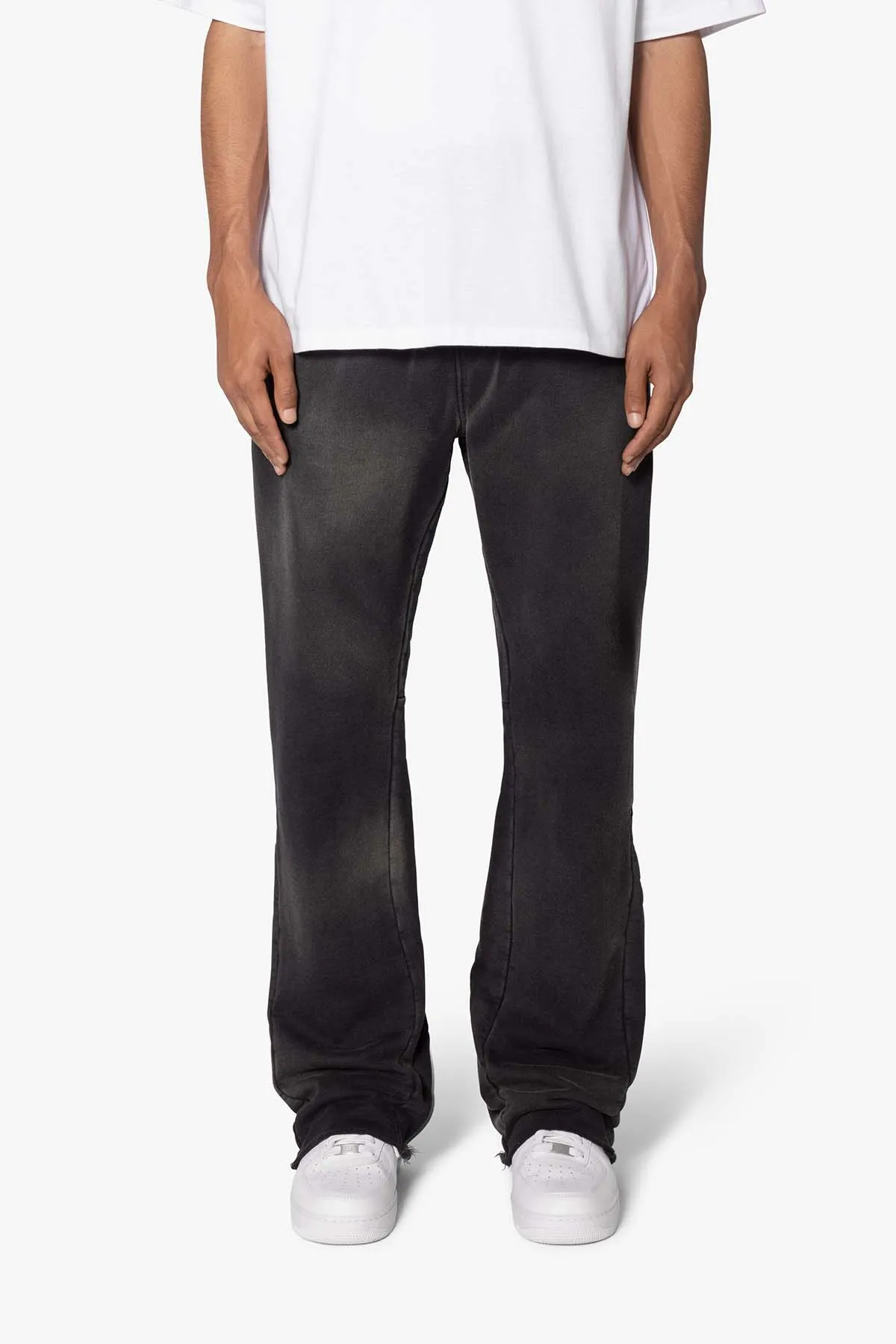 Faded Bootcut Sweatpants 2 Pack - Washed Black/Washed Mauve sold by MNML product image thumbnail 3