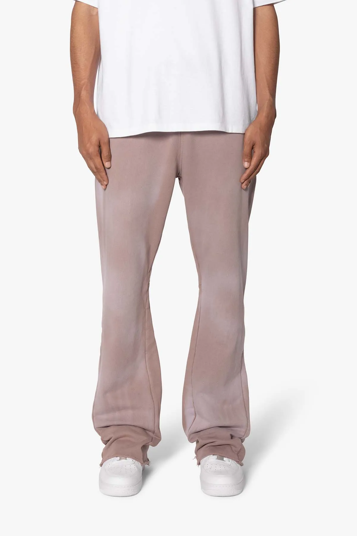 Faded Bootcut Sweatpants 2 Pack - Washed Black/Washed Mauve sold by MNML product image thumbnail 5