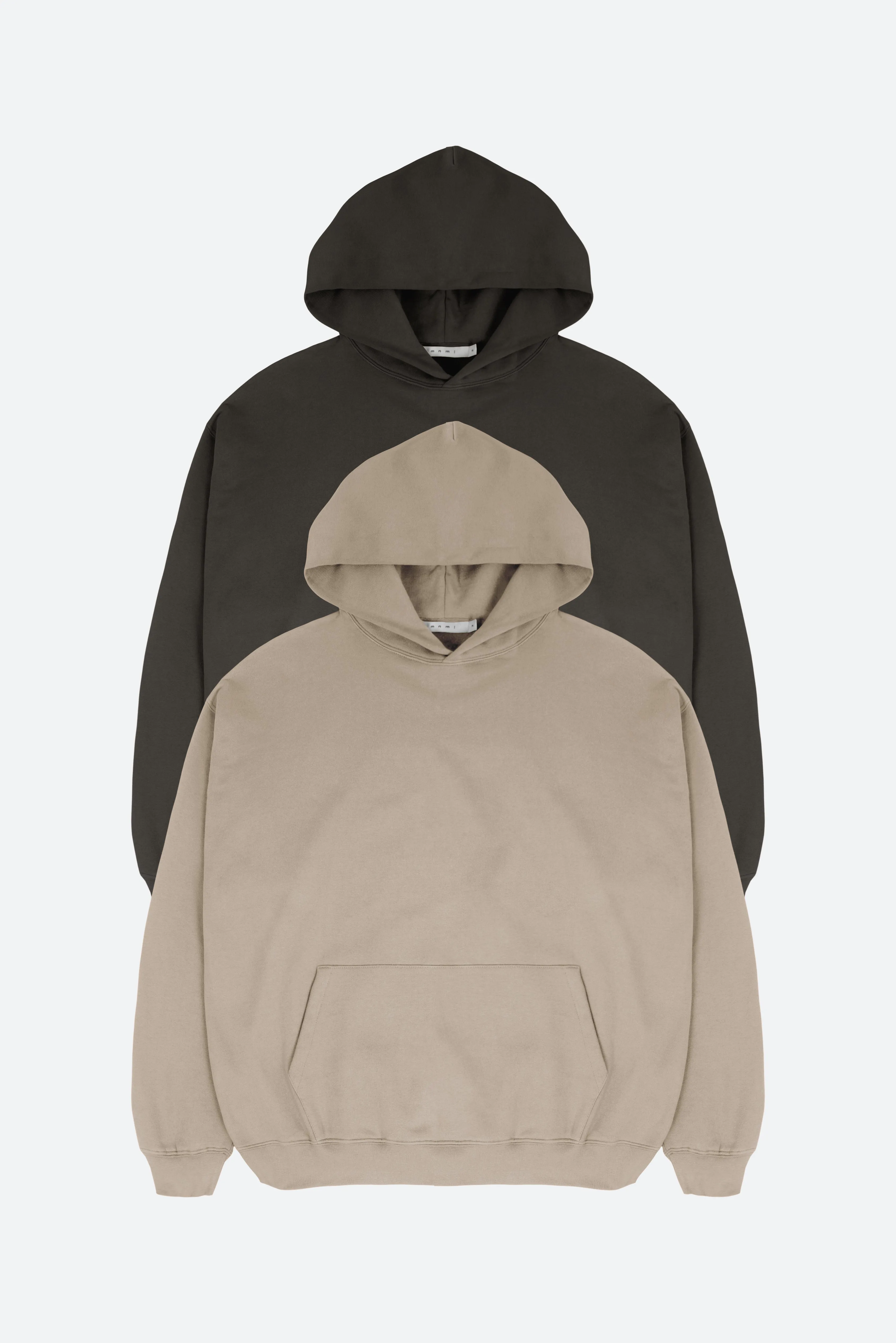 Every Day Hoodie 2 Pack - Chocolate/Earth sold by MNML