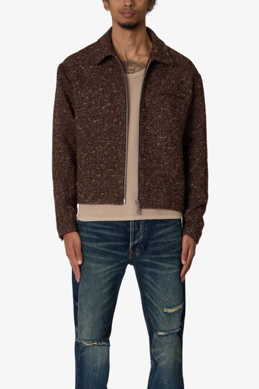 Pea Pocket Jacket - Brown sold by MNML