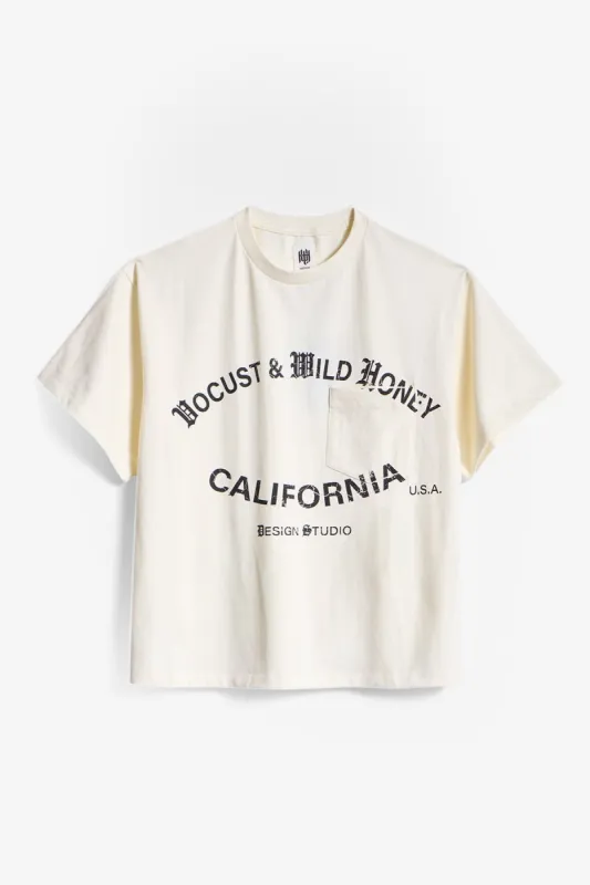 Studio Heavyweight Boxy Tee - Vintage White sold by MNML