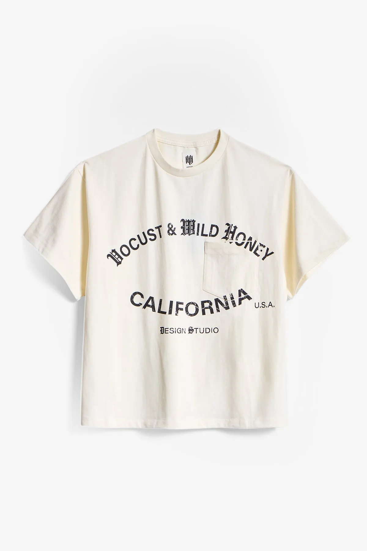 Studio Heavyweight Boxy Tee - Vintage White sold by MNML product image thumbnail 2