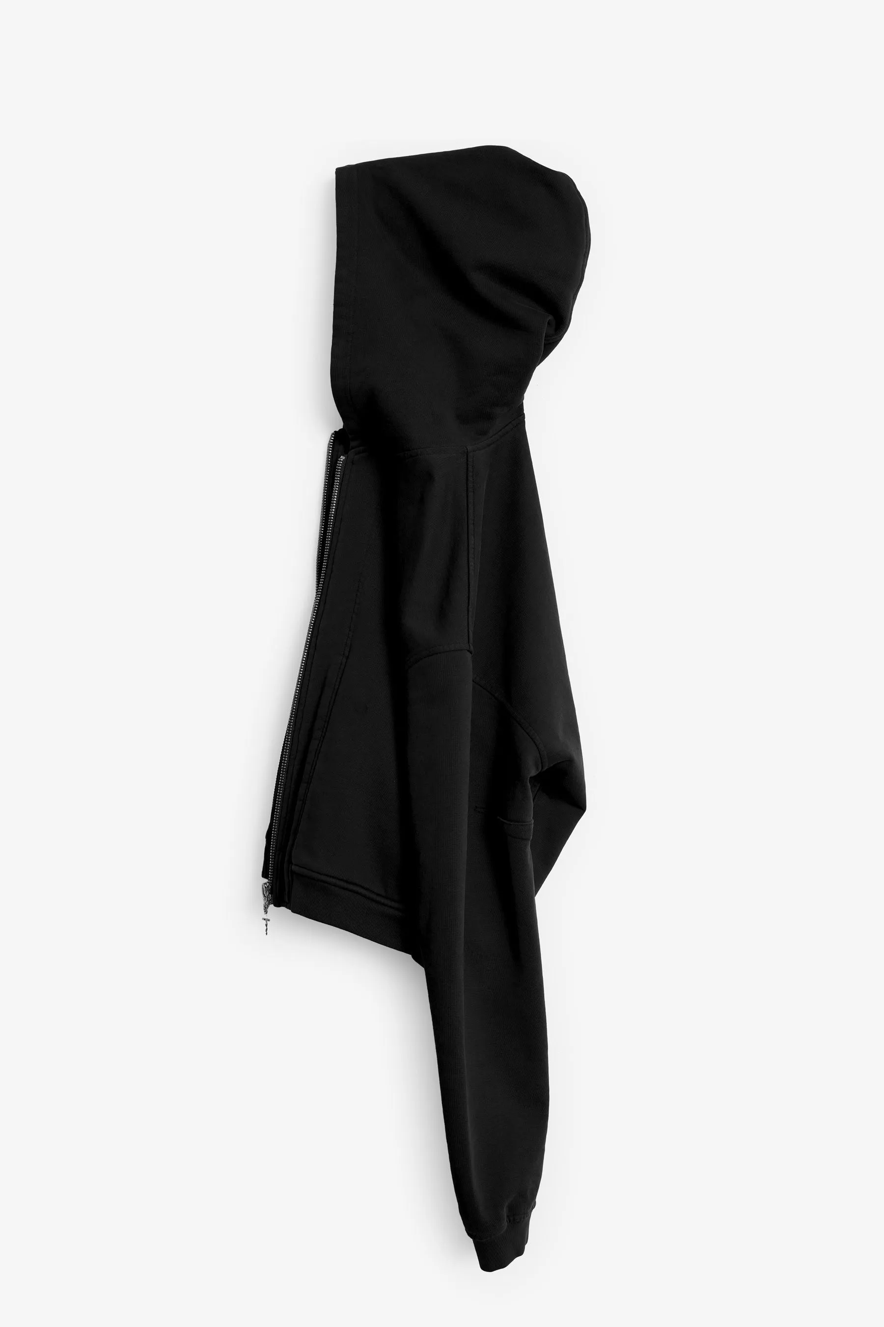 The Perfect Zip Up Hoodie - Aged Black sold by MNML product image thumbnail 3