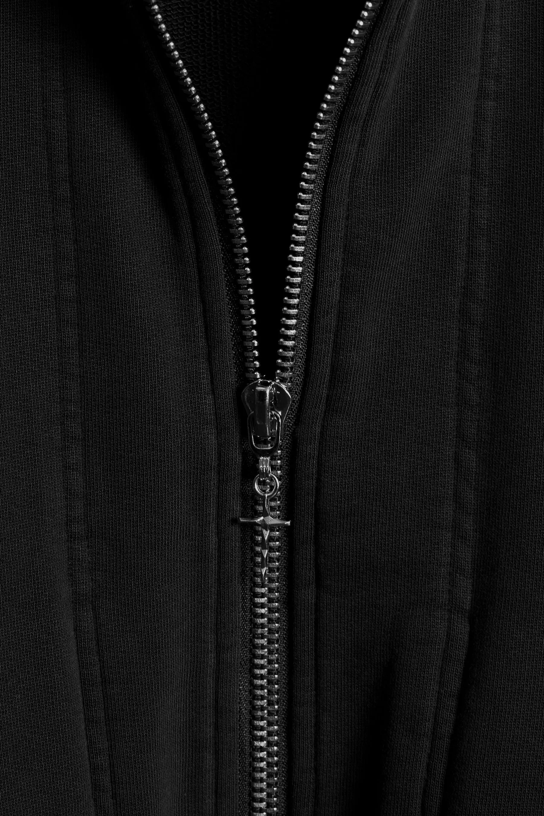 The Perfect Zip Up Hoodie - Aged Black sold by MNML product image thumbnail 4