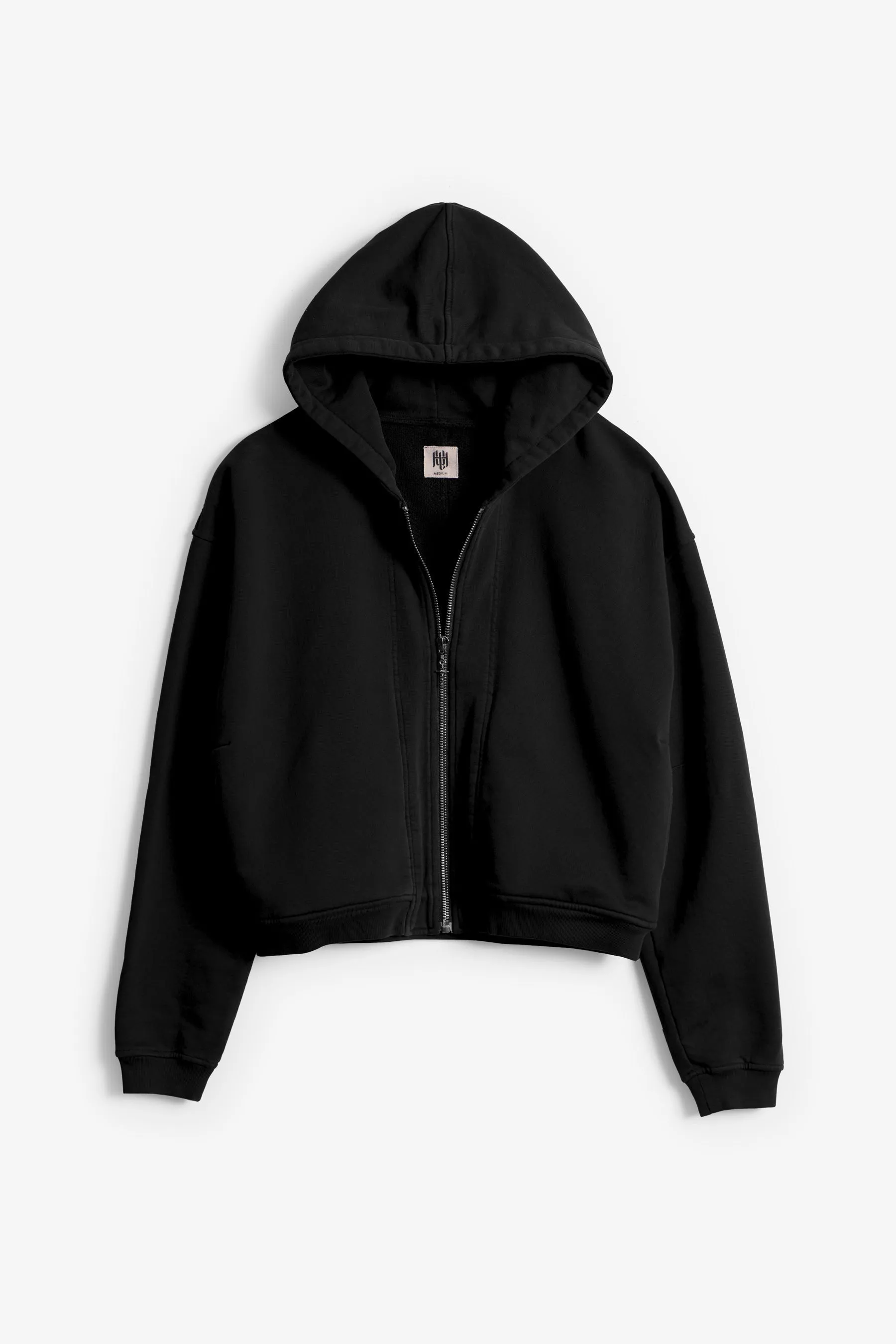 The Perfect Zip Up Hoodie - Aged Black sold by MNML