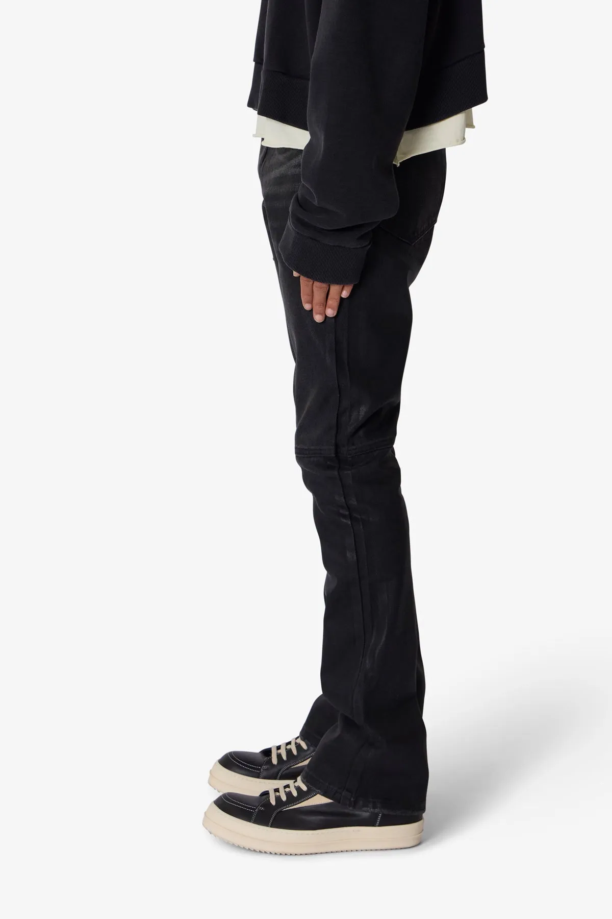 MNML B729 Waxed Denim - Black | Parallel