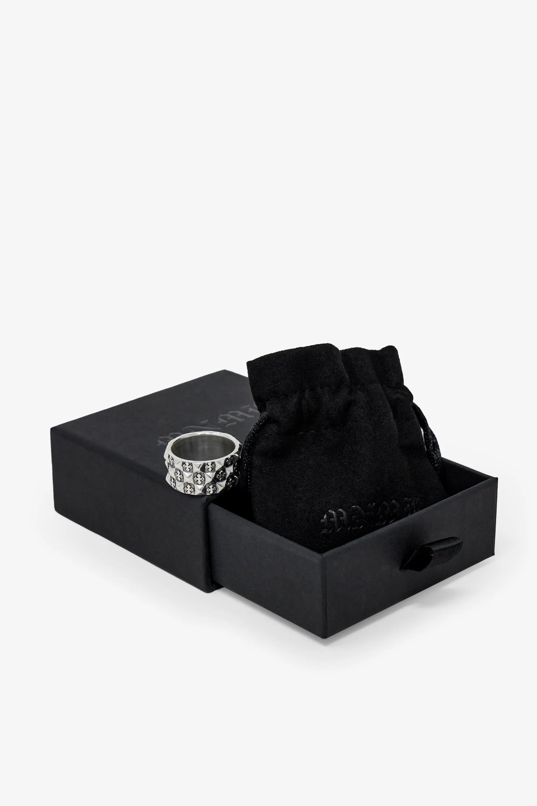 Pyramid Cross Sterling Silver Ring - Silver sold by MNML product image thumbnail 4