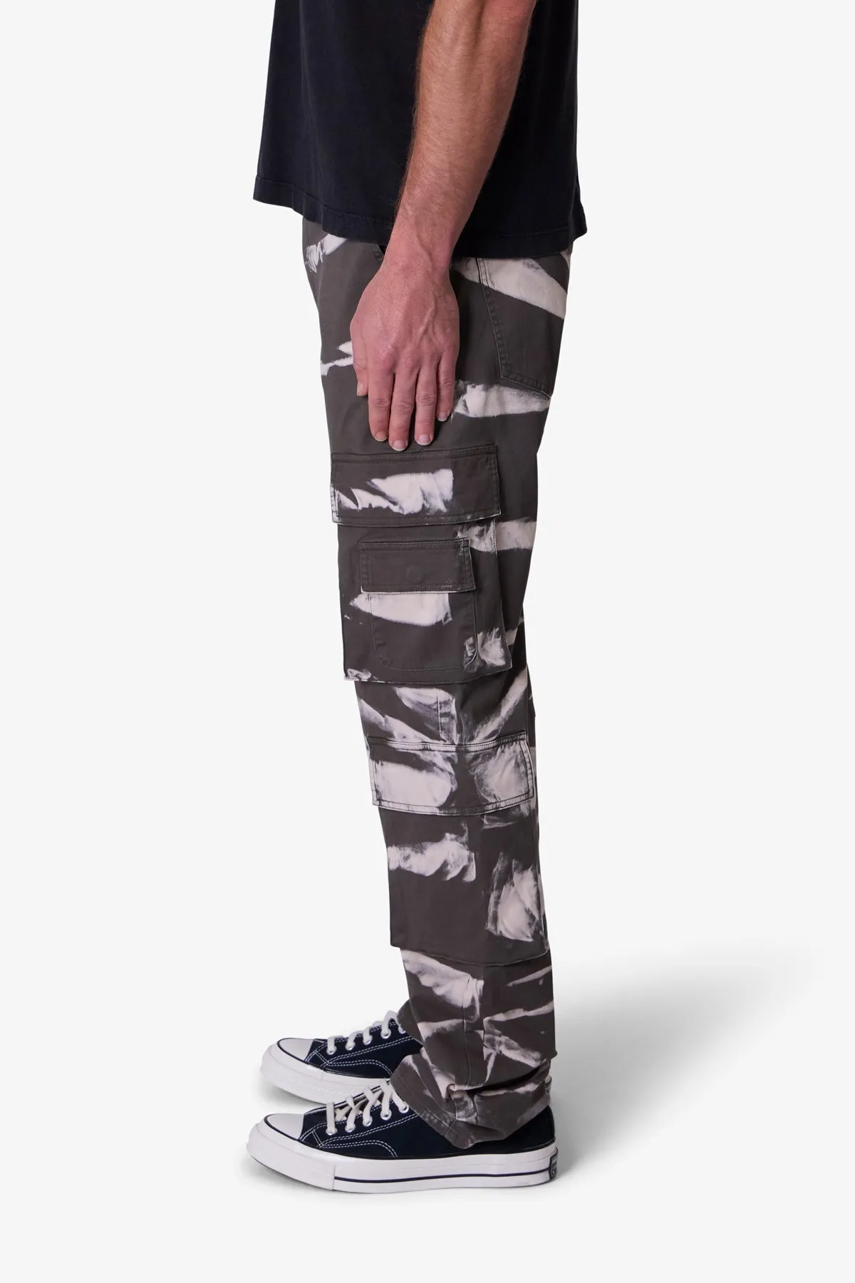 Silhouette Cargo Pants - Black sold by MNML product image thumbnail 4