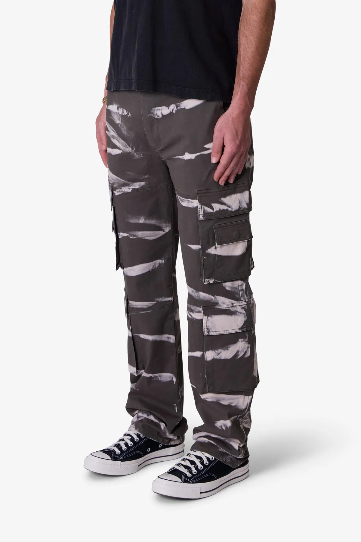 Silhouette Cargo Pants - Black sold by MNML product image thumbnail 3