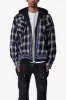 Zipped Up Flannel Jacket - Black sold by MNML