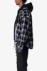 Zipped Up Flannel Jacket - Black sold by MNML