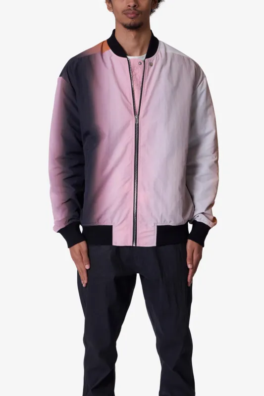 Gradient Mood Bomber Jacket - Multi sold by MNML