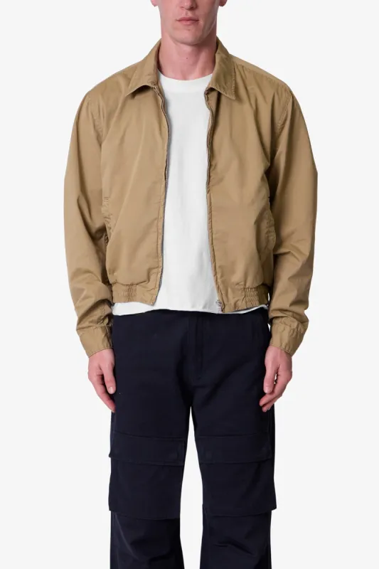 Grandpa's Bomber Jacket - Tan sold by MNML
