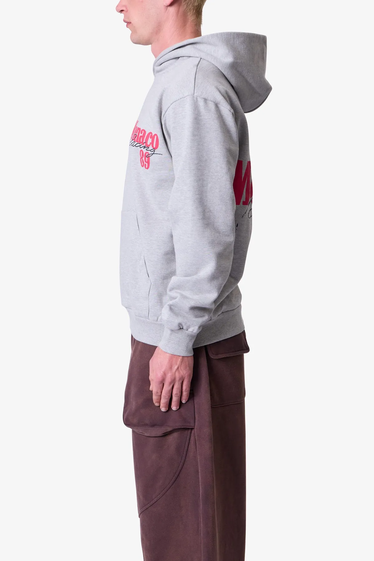 Vintage Monaco Hoodie - Marled Grey sold by MNML product image thumbnail 5