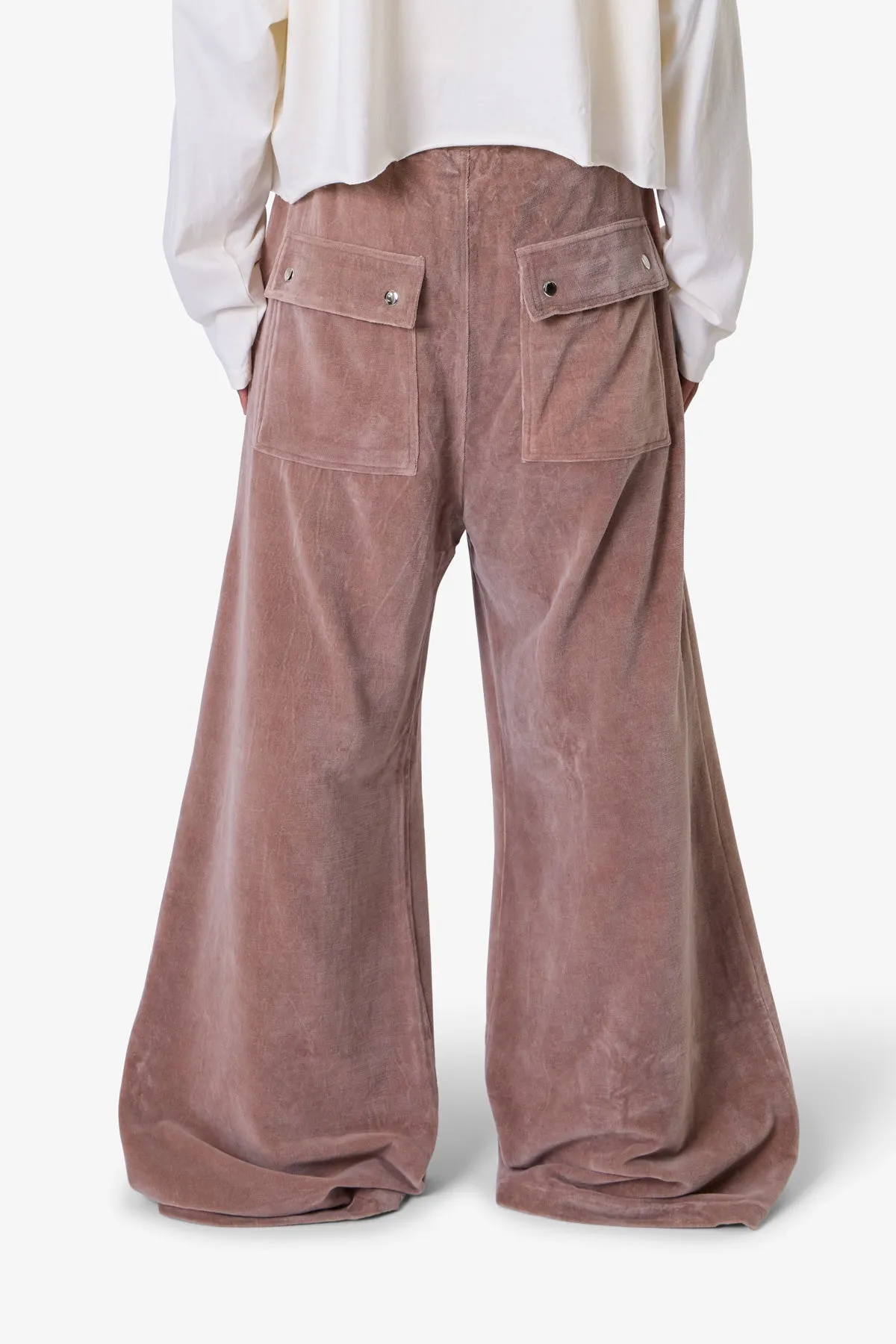 Velvet Rave Sweatpants - Mauve sold by MNML product image thumbnail 5