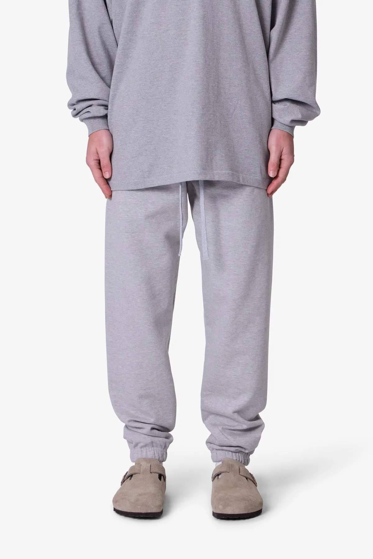Heavy Every Day Sweatpants - Marled Grey sold by MNML product image thumbnail 2