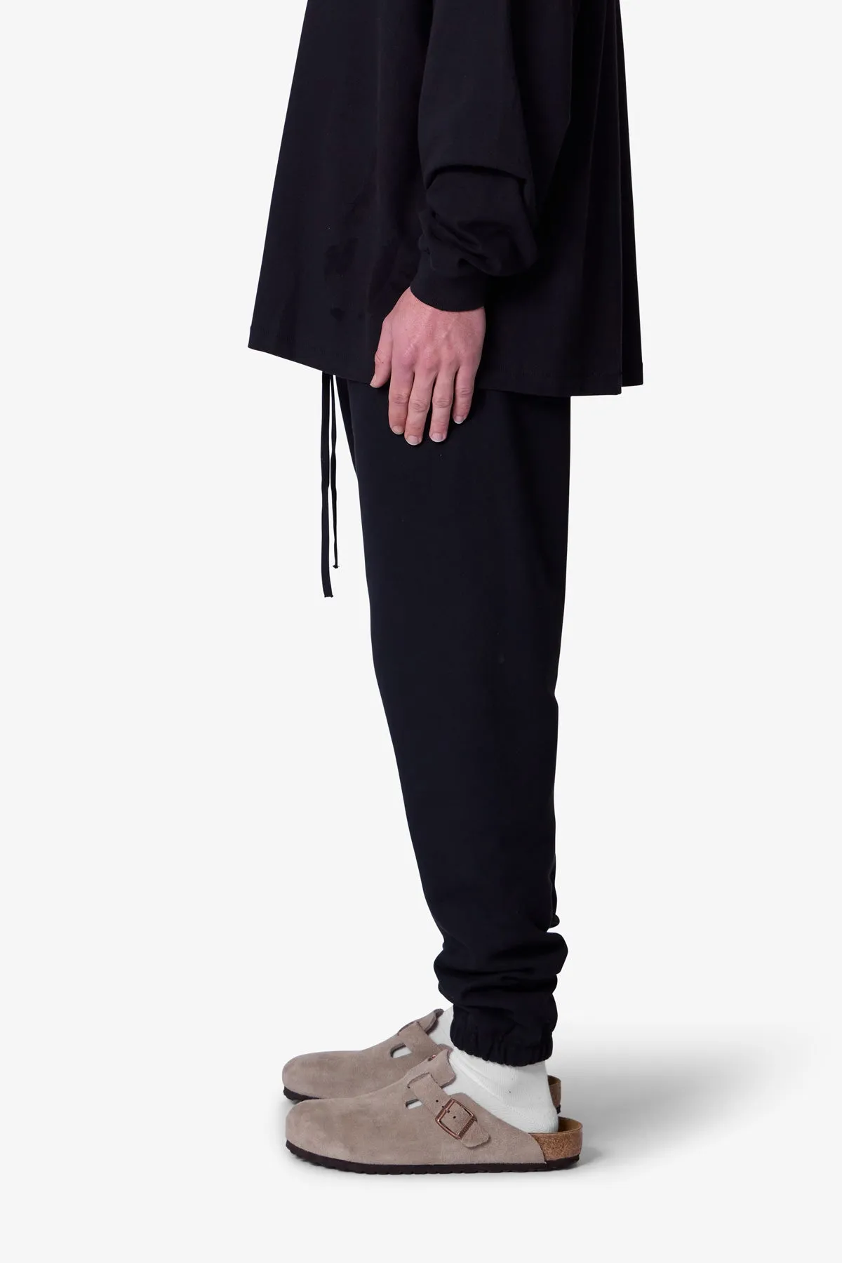 Heavy Every Day Sweatpants - Black sold by MNML product image thumbnail 4