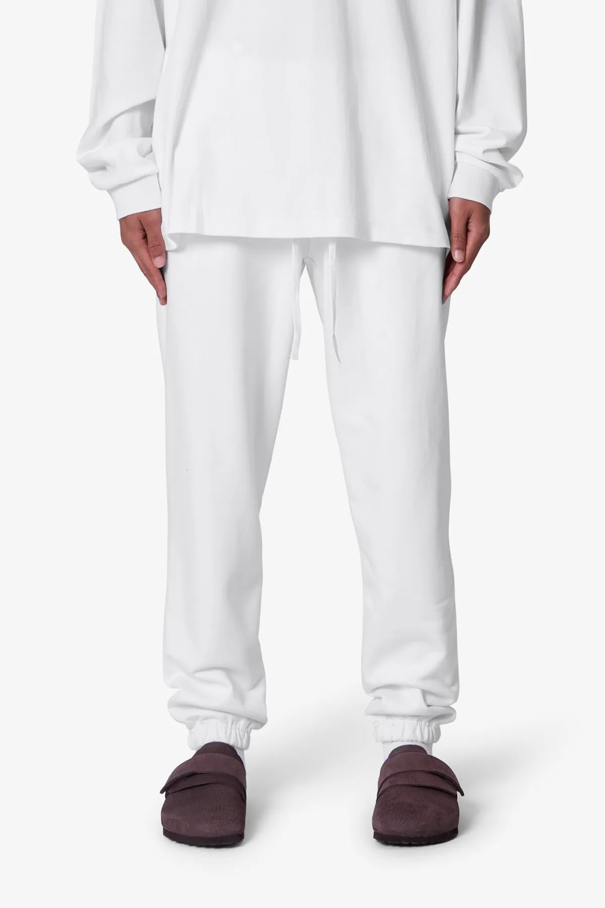 Heavy Every Day Sweatpants - White sold by MNML