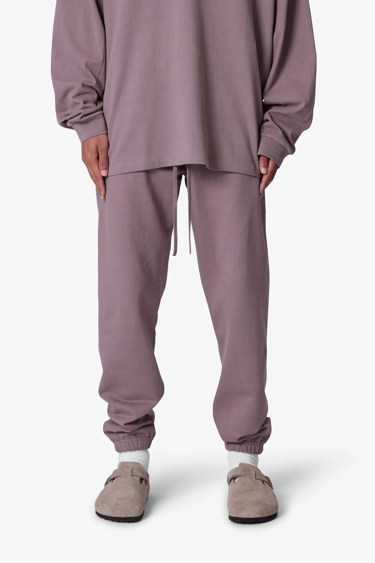 Heavy Every Day Sweatpants - Mauve sold by MNML product image thumbnail 2