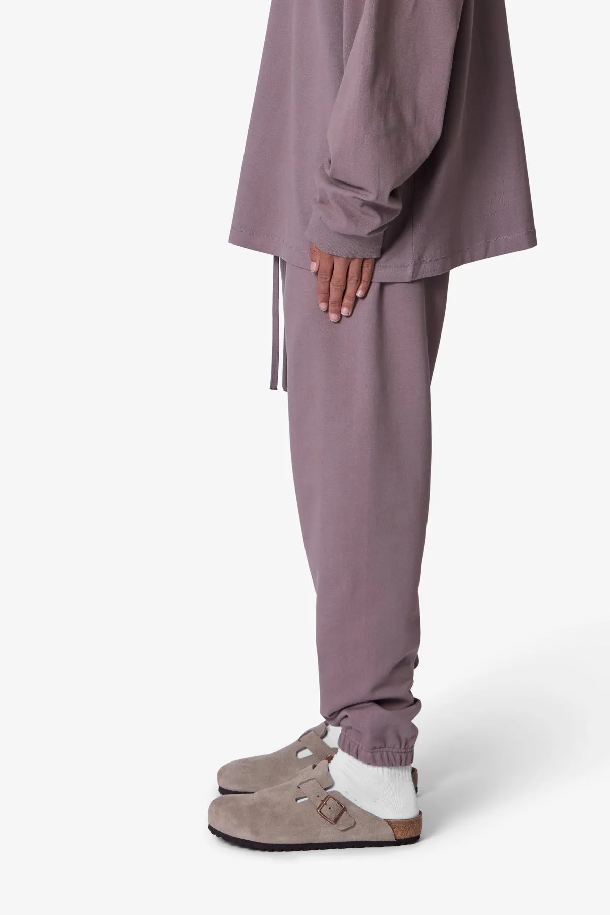 Heavy Every Day Sweatpants - Mauve sold by MNML product image thumbnail 4