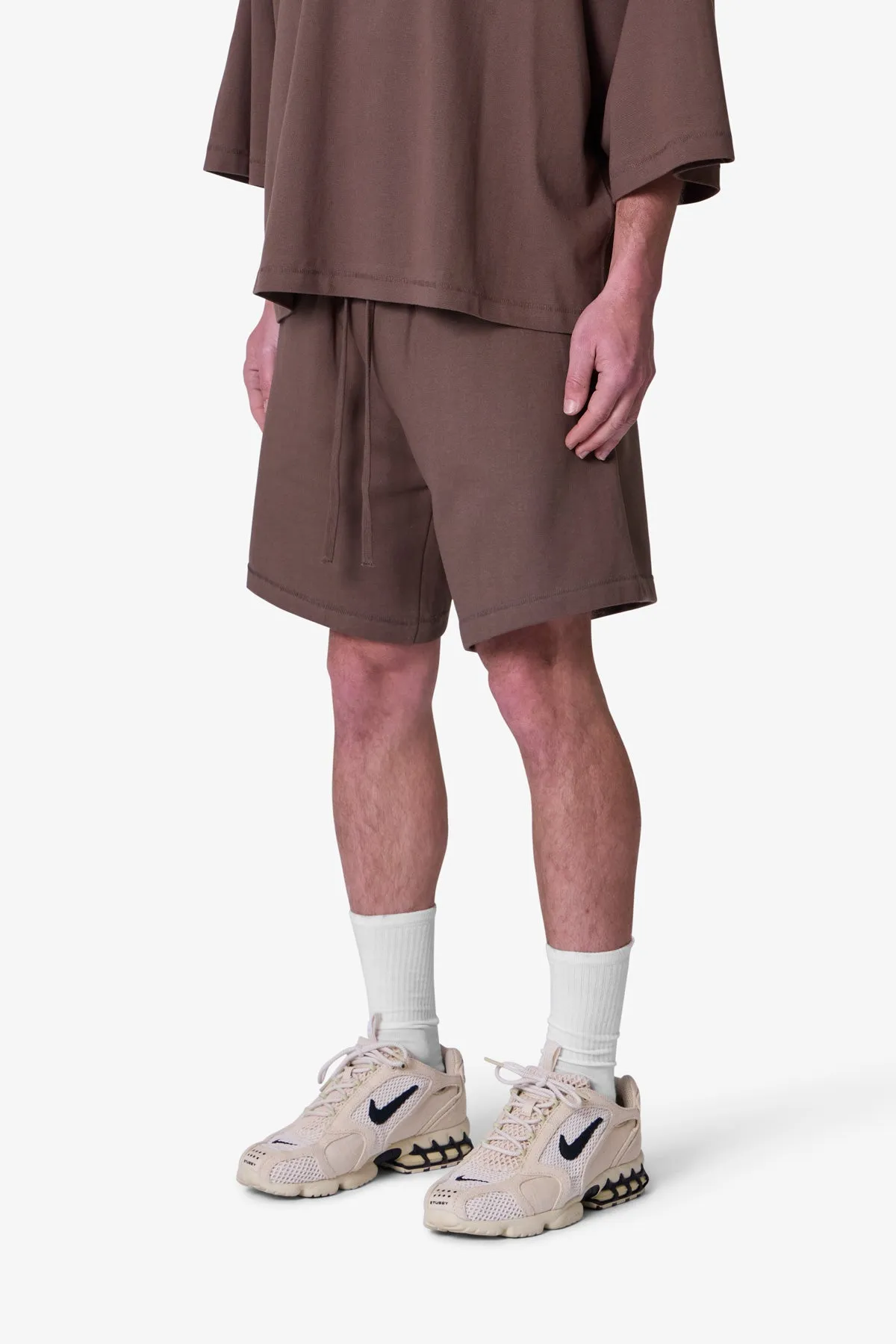 Heavy Every Day III Sweatshorts - Olive sold by MNML product image thumbnail 3