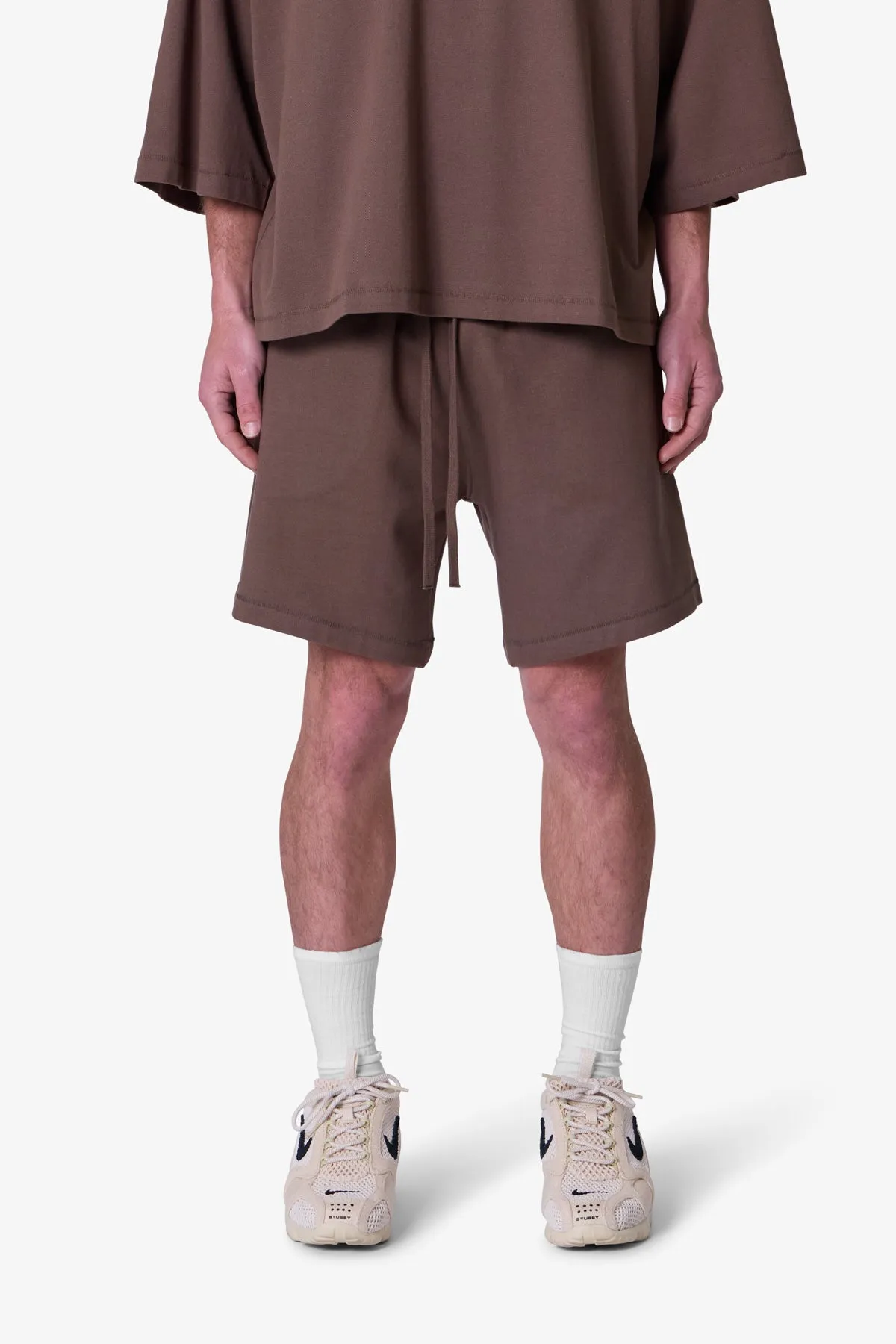 Heavy Every Day III Sweatshorts - Olive sold by MNML