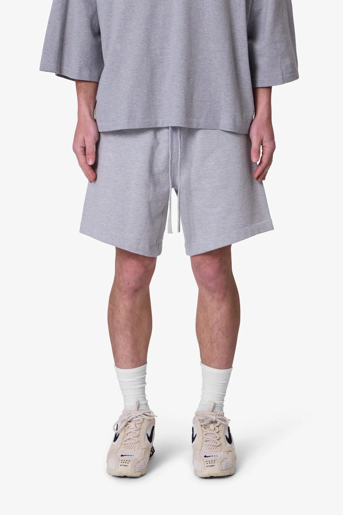 Heavy Every Day III Sweatshorts - Marled Grey sold by MNML
