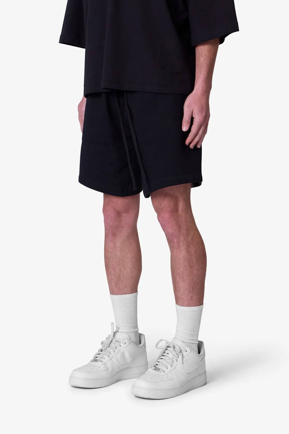 Heavy Every Day III Sweatshorts - Black sold by MNML product image thumbnail 3