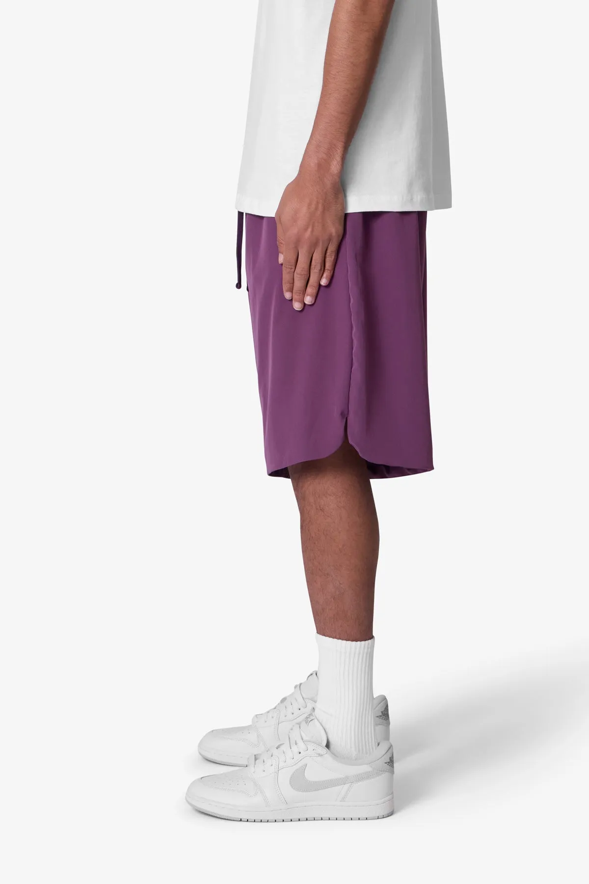 Every Day Track Shorts - Mauve sold by MNML product image thumbnail 4