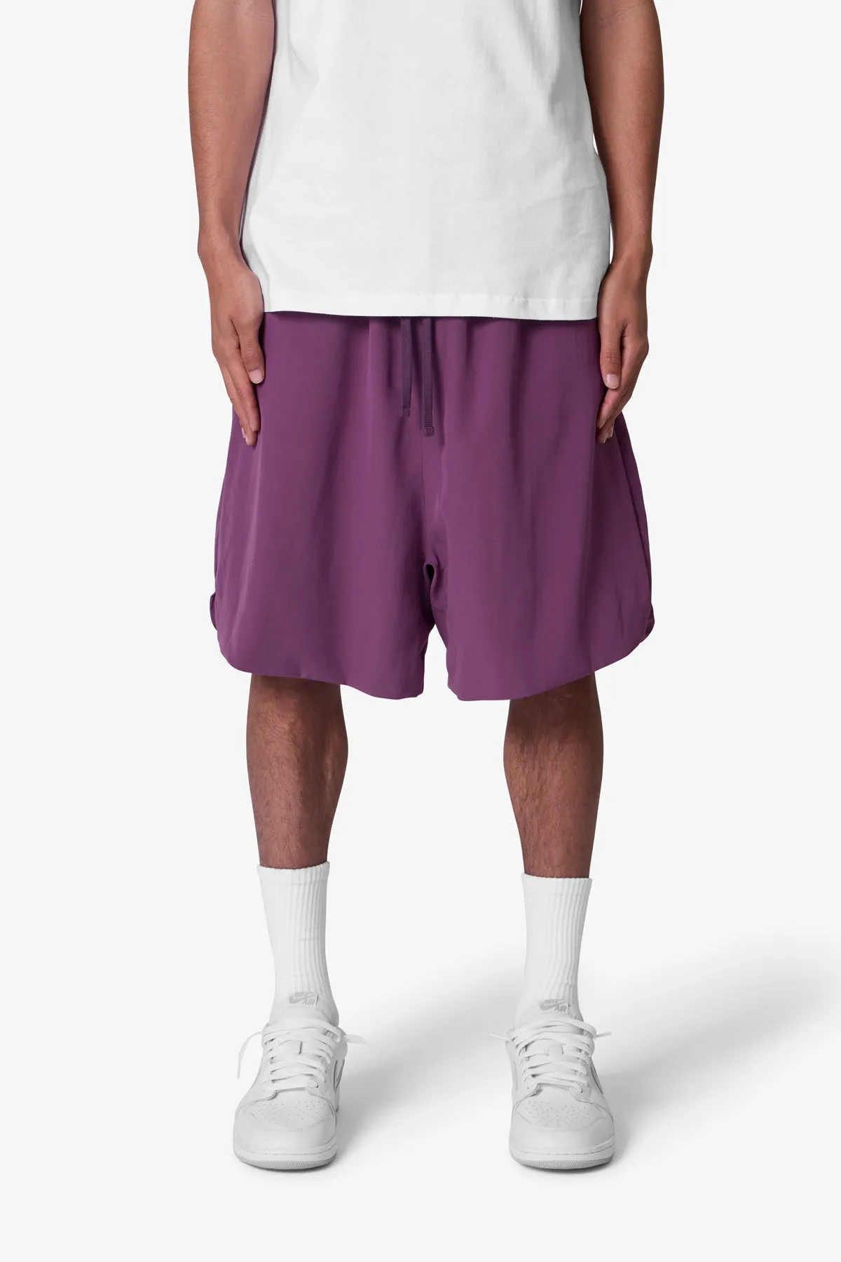 Every Day Track Shorts - Mauve sold by MNML