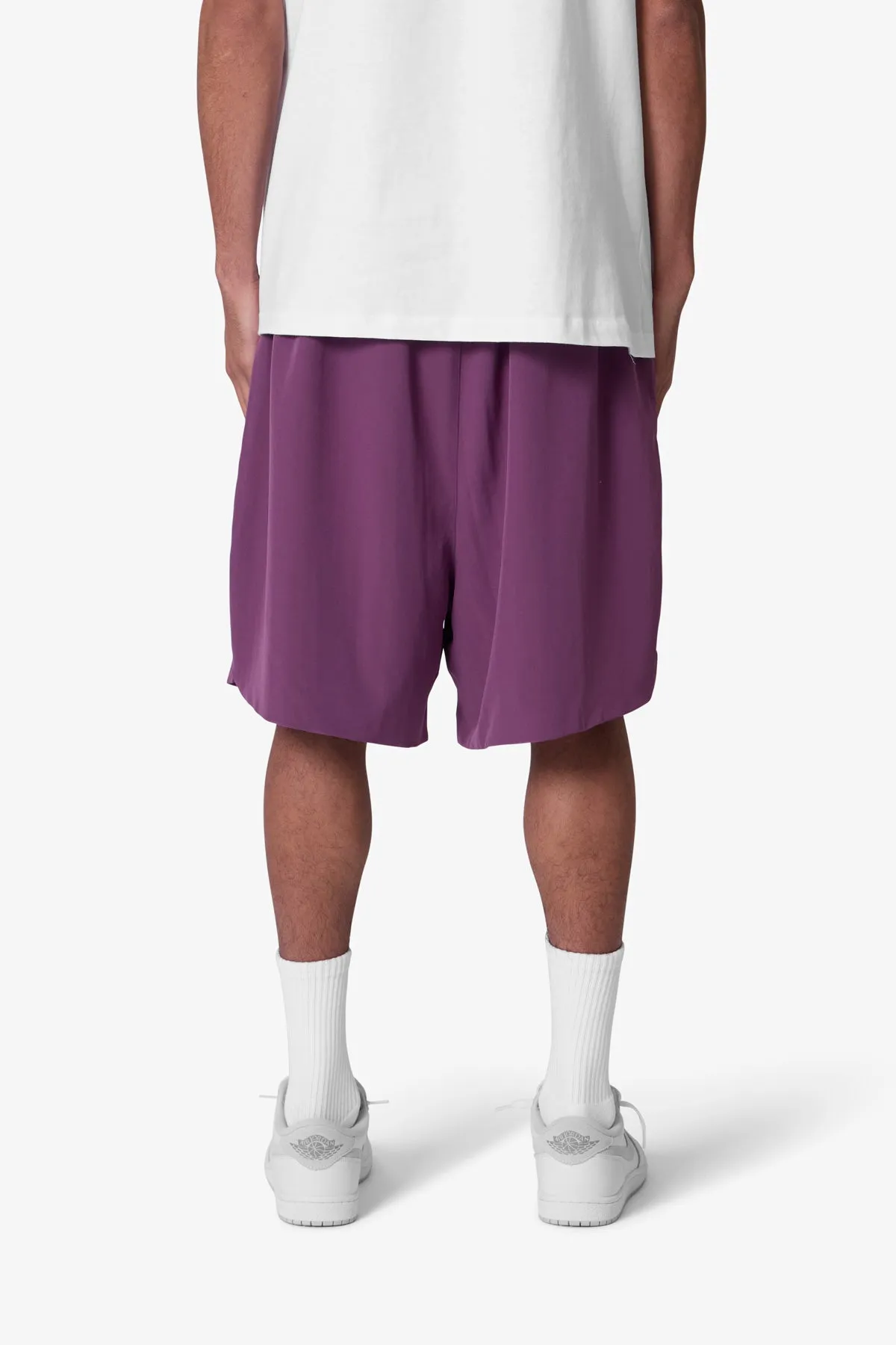 Every Day Track Shorts - Mauve sold by MNML product image thumbnail 5