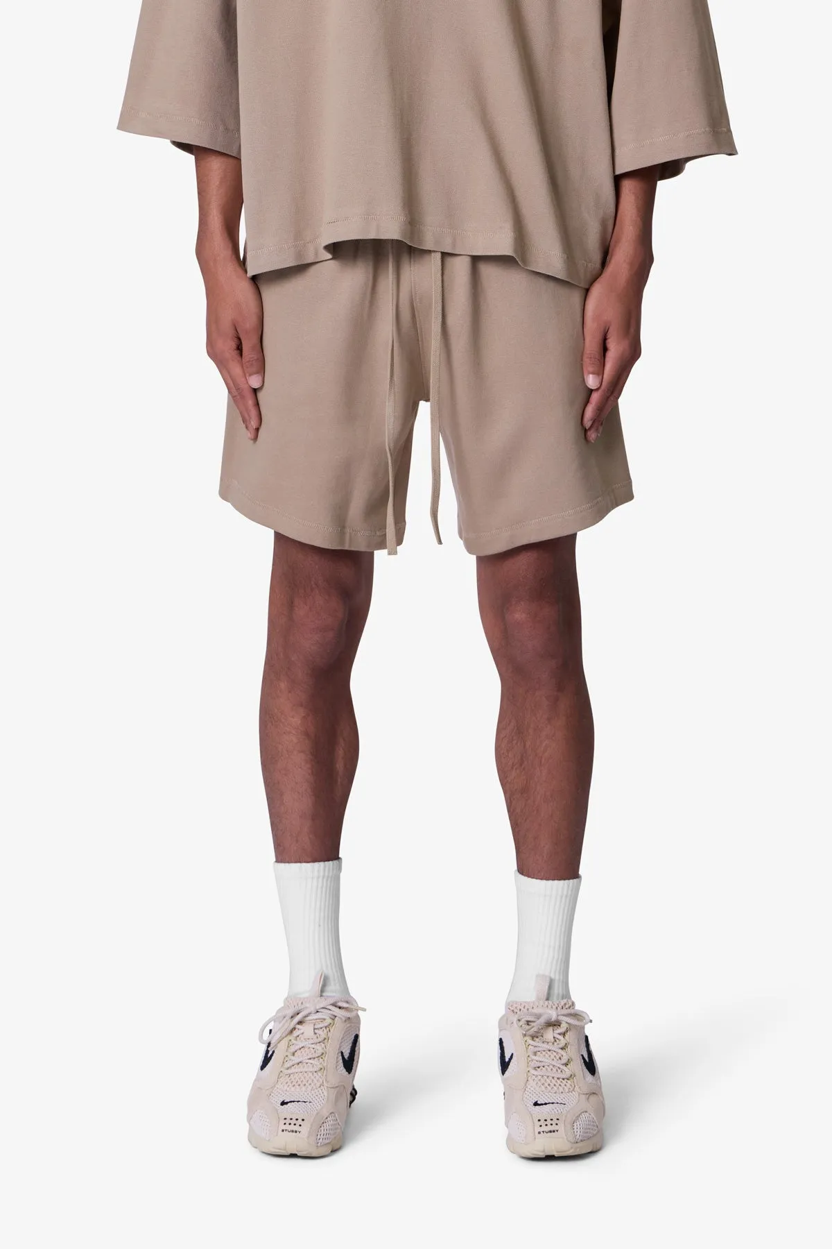 Heavy Every Day III Sweatshorts - Earth sold by MNML