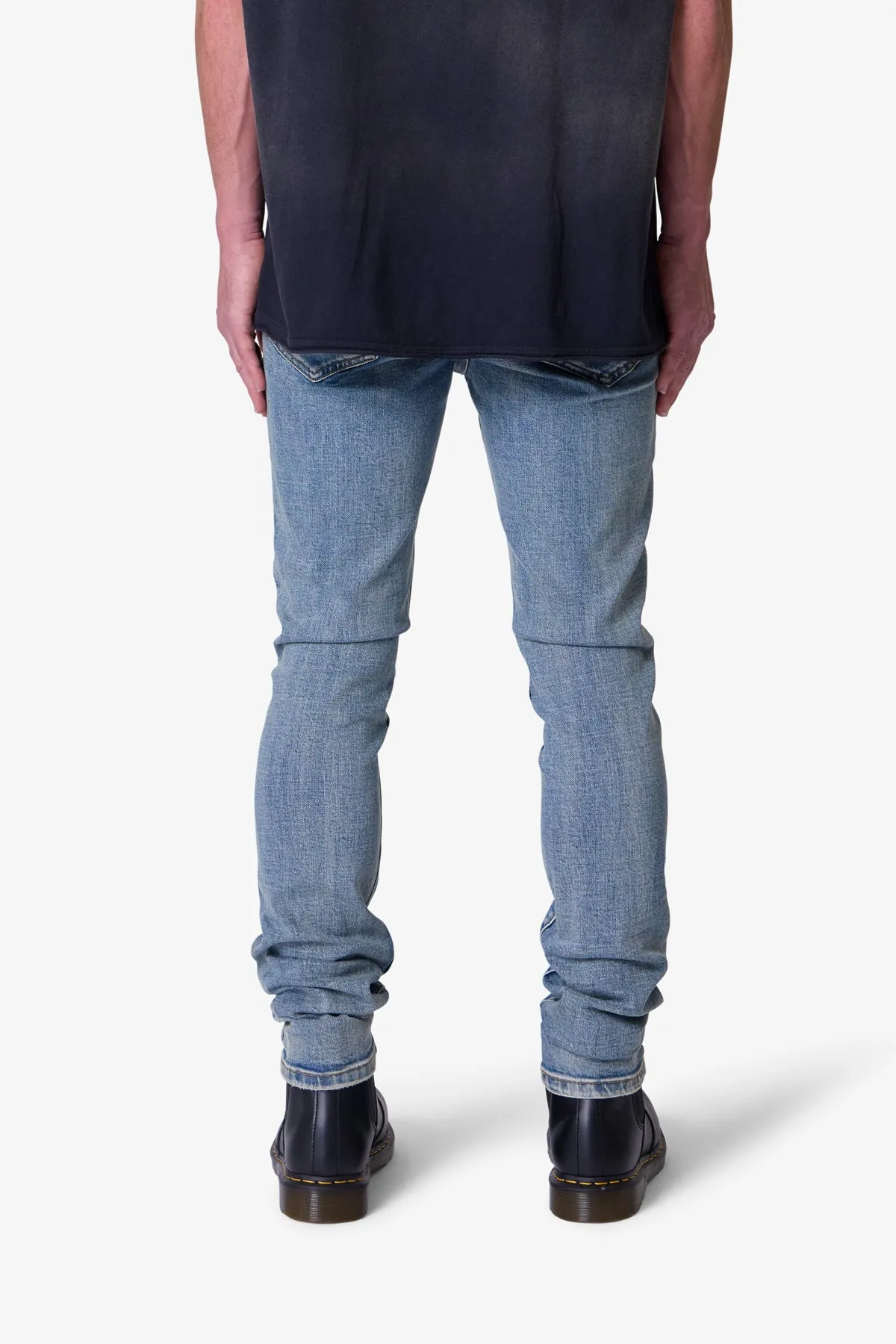 Skinny Denim - Medium Blue sold by MNML product image thumbnail 5