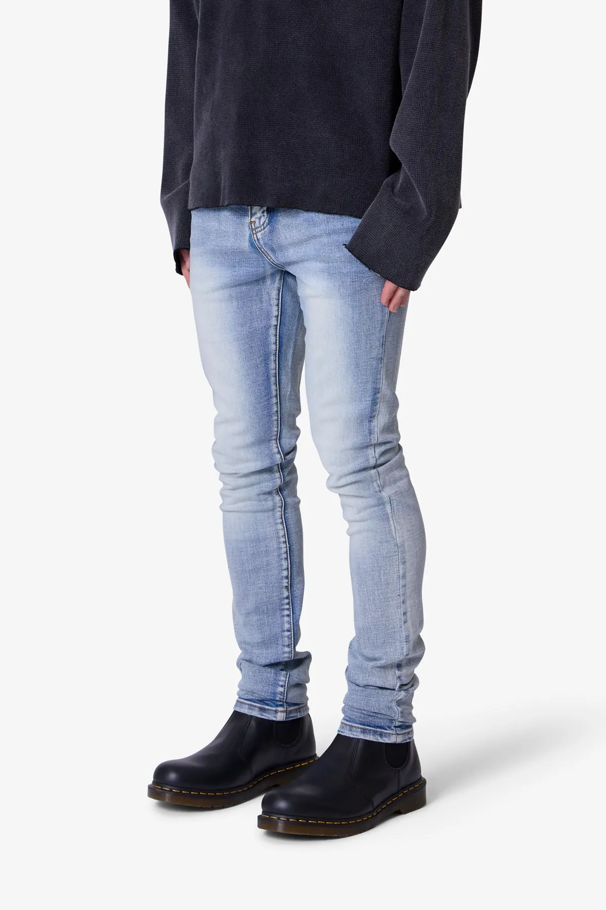 Skinny Denim - Light Blue sold by MNML product image thumbnail 3