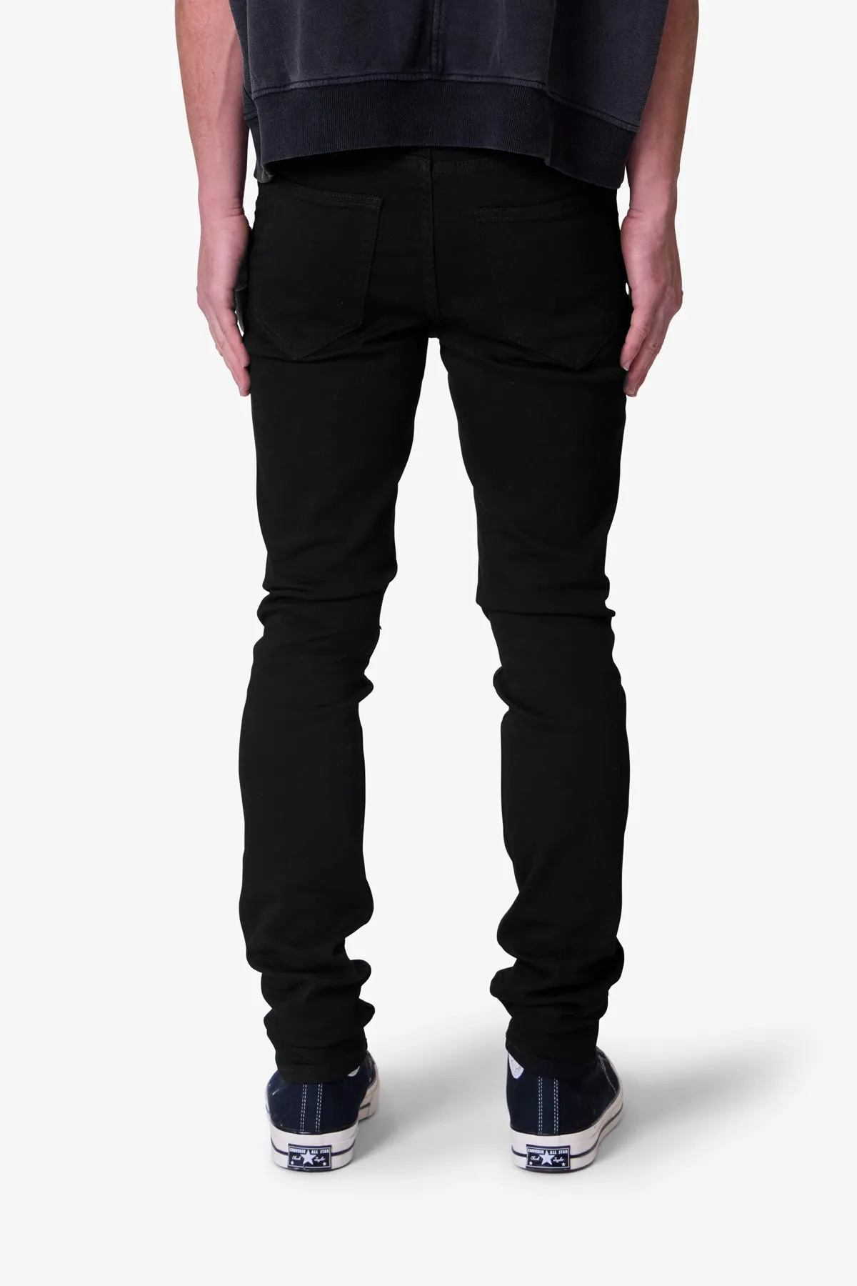 Raw Skinny Denim - Rinsed Black sold by MNML product image thumbnail 5