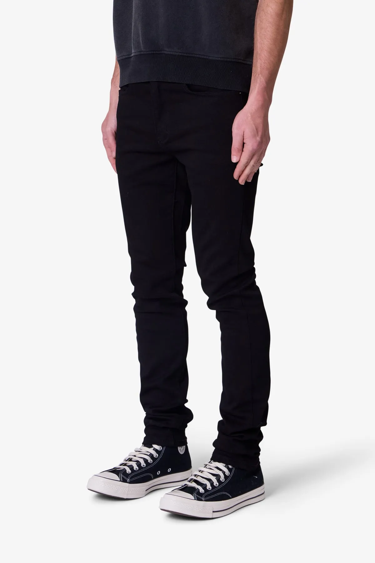 Raw Skinny Denim - Rinsed Black sold by MNML product image thumbnail 3