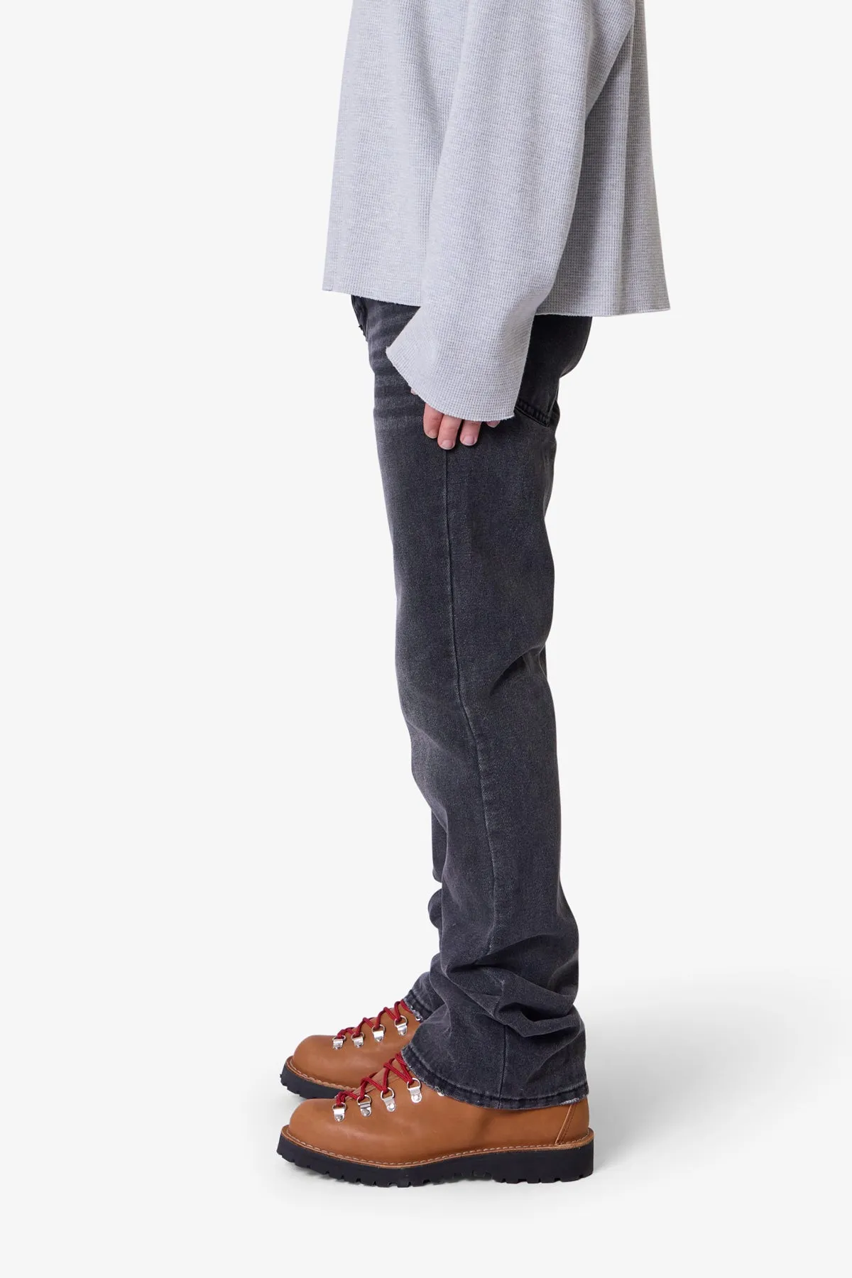 Bootcut Denim - Washed Black sold by MNML product image thumbnail 4