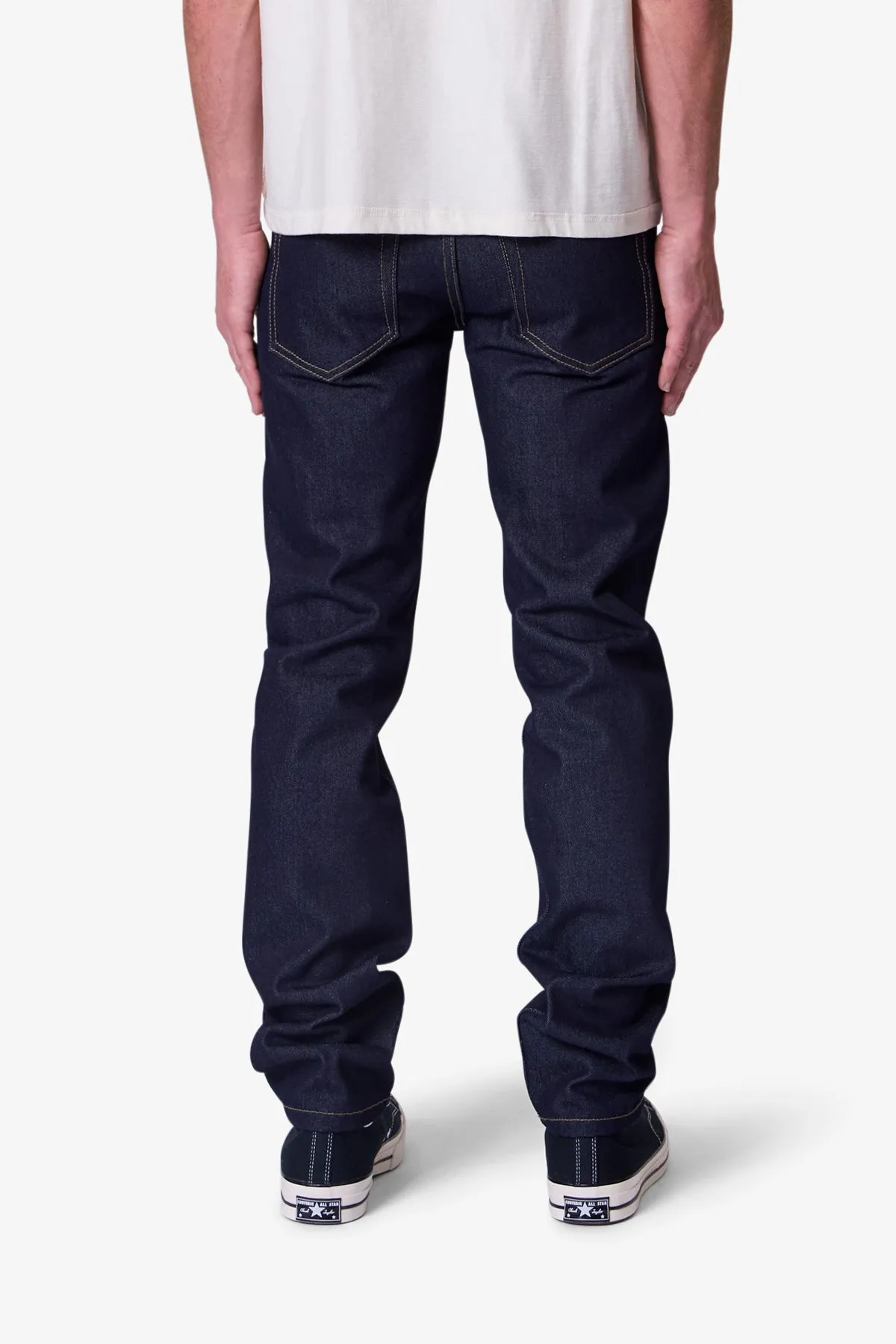 Raw Slim Denim - Rinsed Indigo sold by MNML product image thumbnail 5