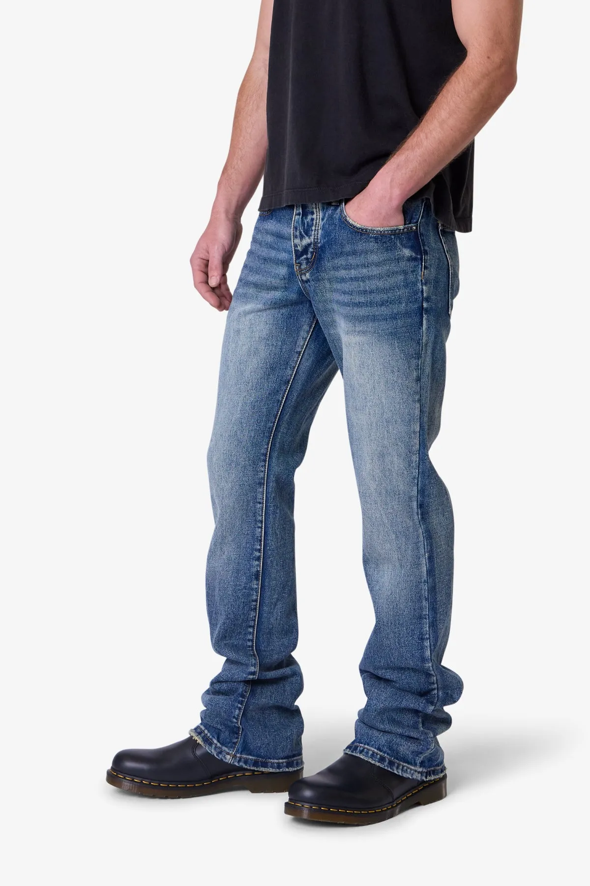 Bootcut Denim - Dark Vintage sold by MNML product image thumbnail 3