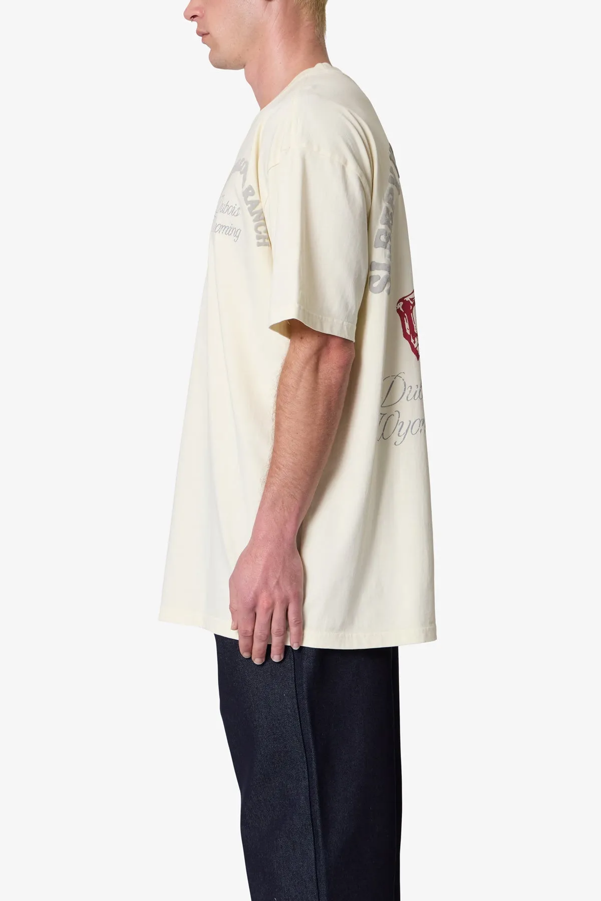 Rearing Horse Tee - Off White sold by MNML product image thumbnail 5
