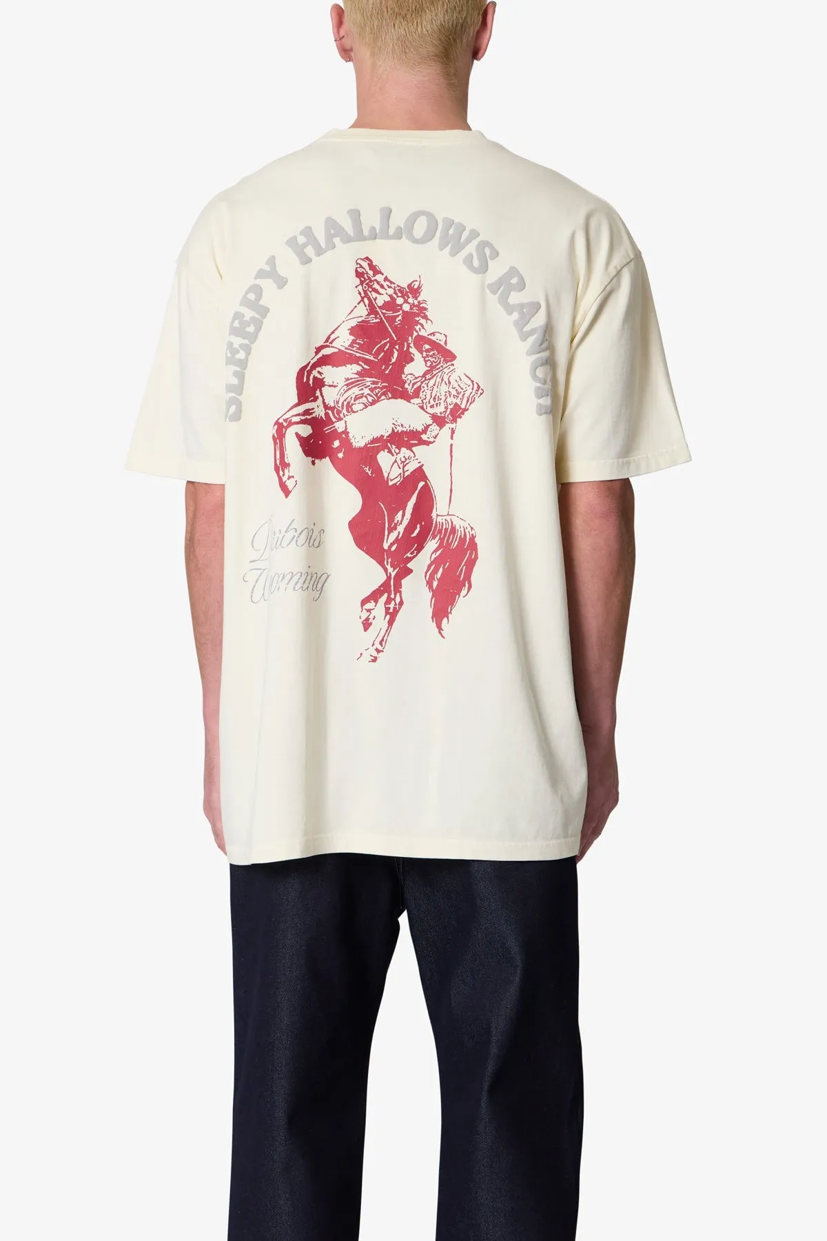 Rearing Horse Tee - Off White sold by MNML product image thumbnail 2