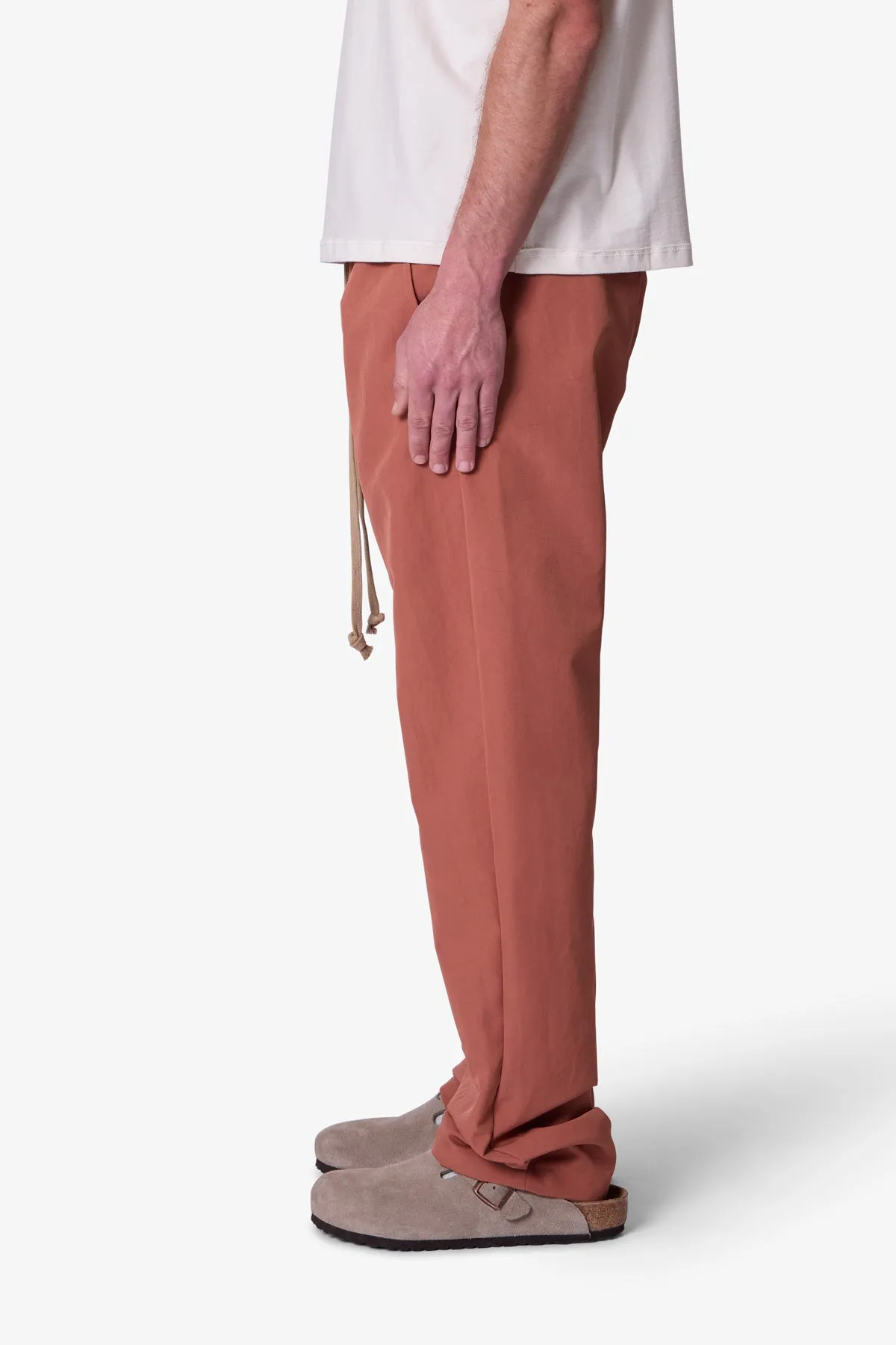 Drawstring Trouser - Rust sold by MNML product image thumbnail 4