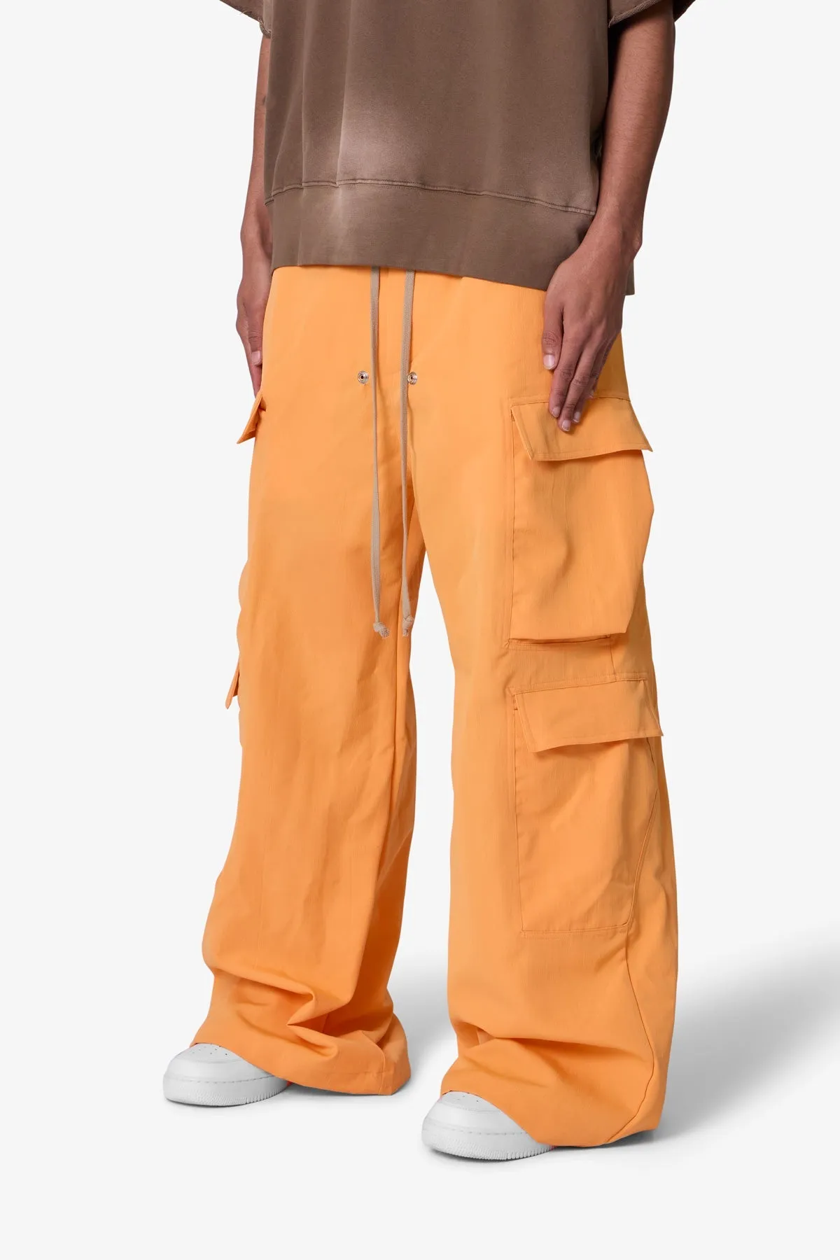 Rave Double Cargo Pants - Orange sold by MNML product image thumbnail 3