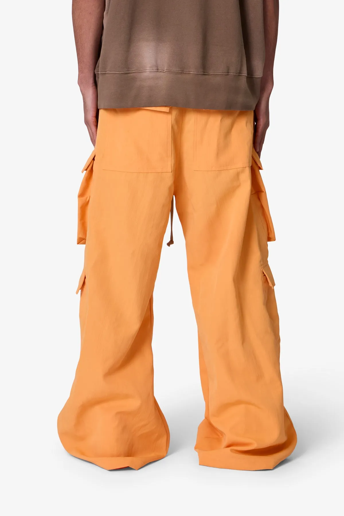 Rave Double Cargo Pants - Orange sold by MNML product image thumbnail 5