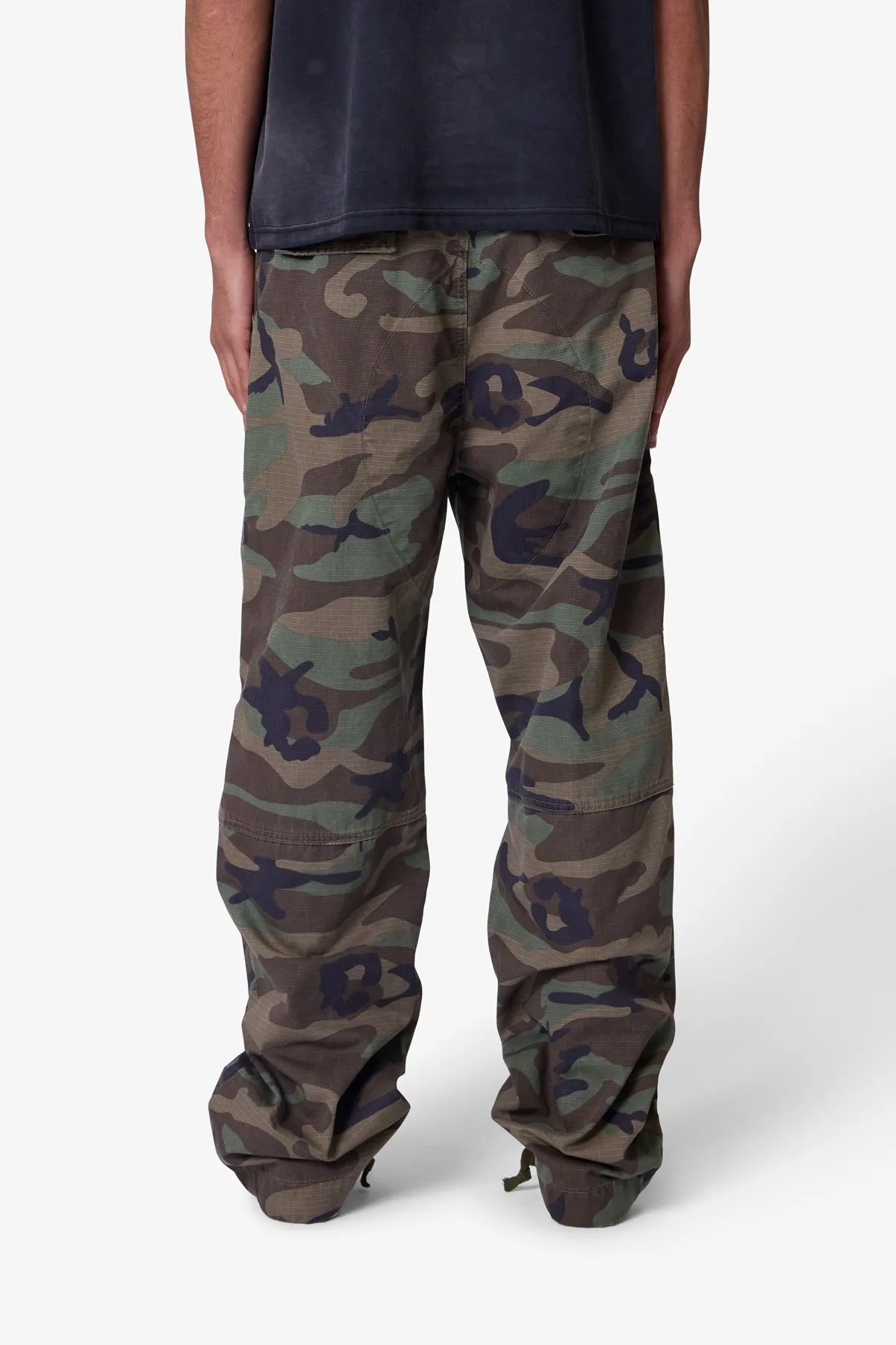 Ultra Baggy Cargo Pants - Camo sold by MNML product image thumbnail 5