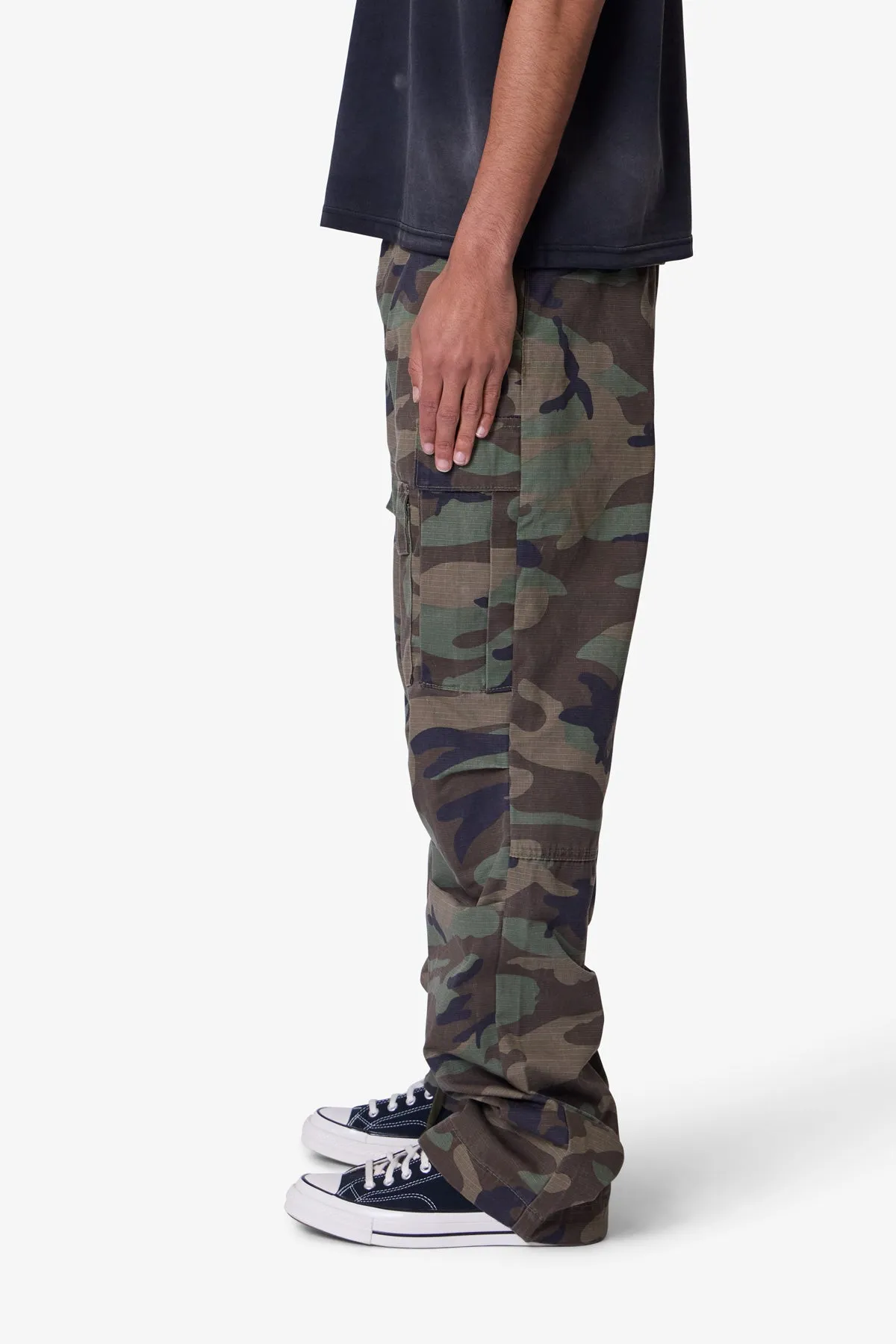 Ultra Baggy Cargo Pants - Camo sold by MNML product image thumbnail 4