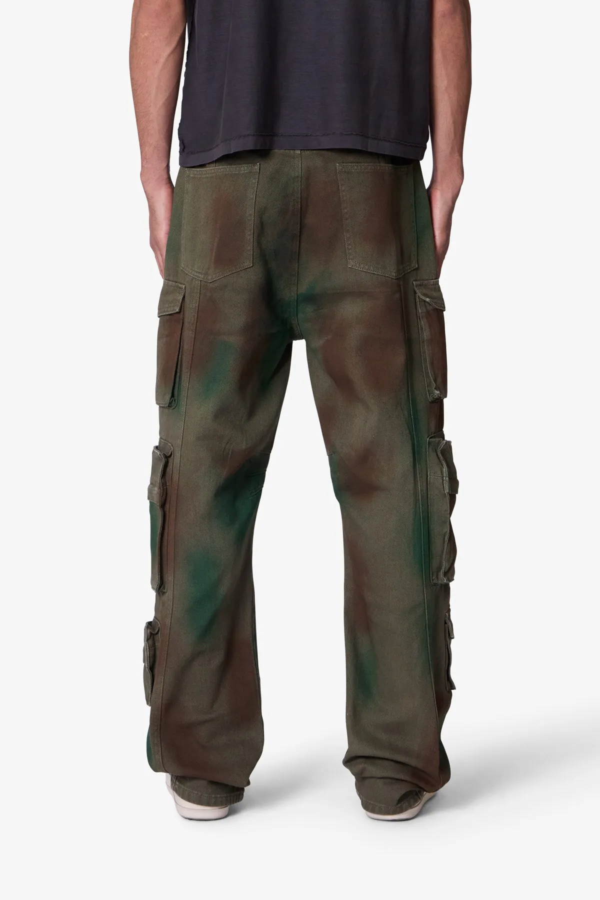Ultra Baggy NR10 Cargo Pants - Green sold by MNML product image thumbnail 5